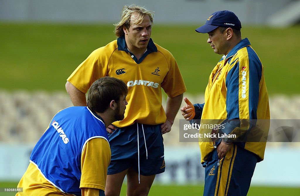 Wallabies Captains Run