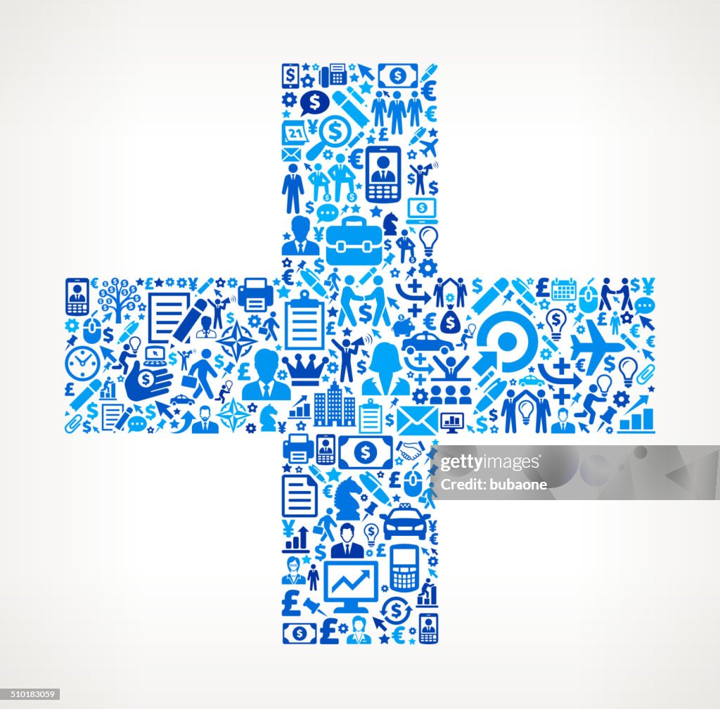 Businessplus Vector Plus On Business Royalty Free Vector Art Pattern High-Res Vector ...