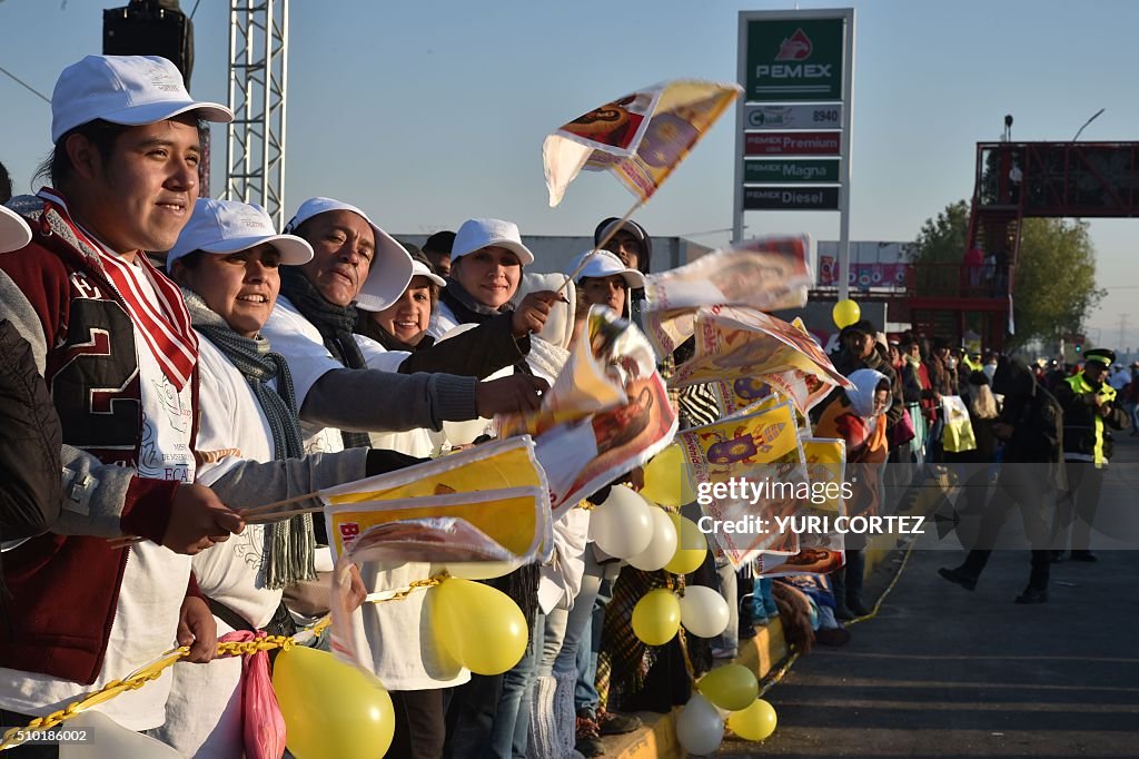 MEXICO-POPE-VISIT-FAITHFUL