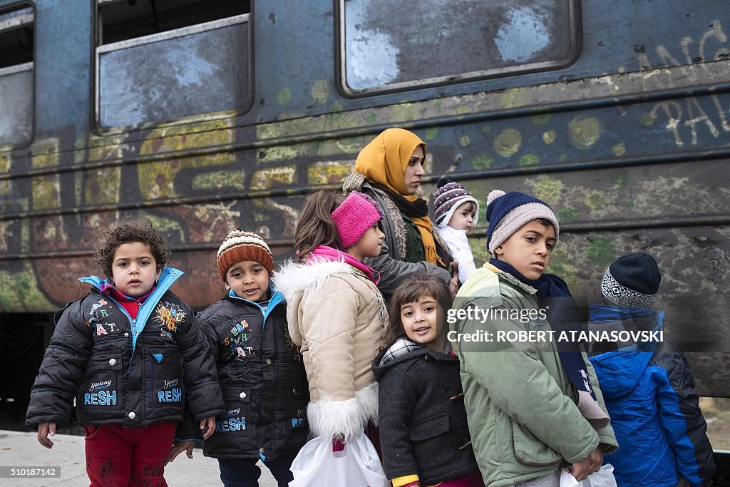 MACEDONIA-GREECE-EUROPE-MIGRANTS