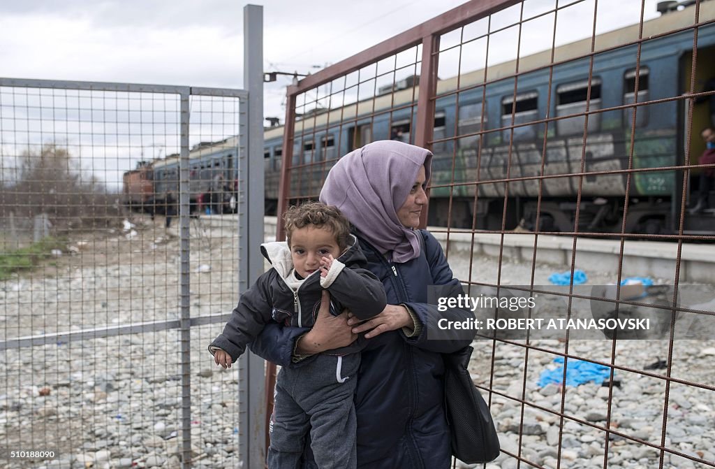 MACEDONIA-GREECE-EUROPE-MIGRANTS-REFUGEES