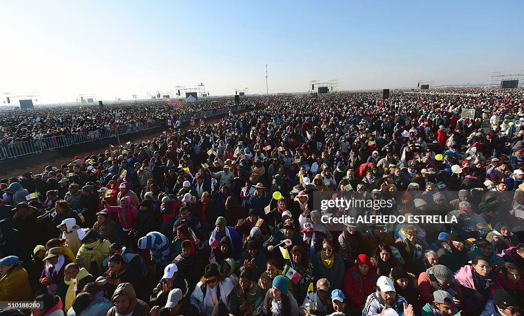 MEXICO-POPE-VISIT-FAITHFUL