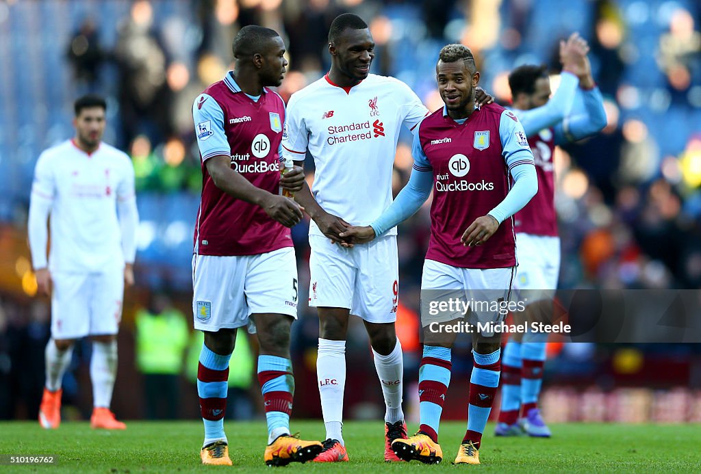 Aston Villa v Liverpool - Premier League
