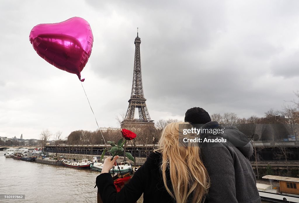 Valentine's Day in Paris