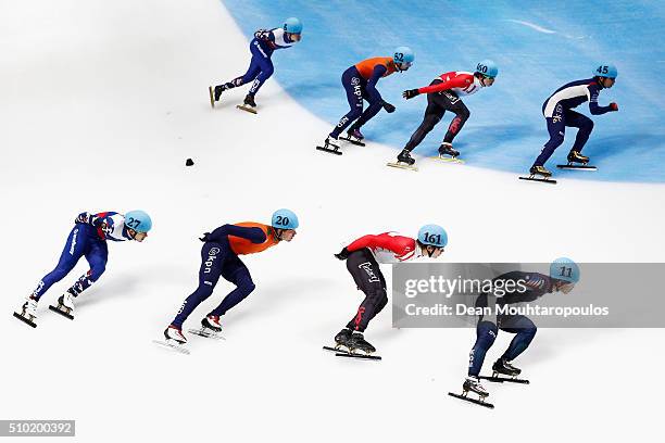 Dmitry Migunov of Russia, Freek Van Der Wart of the Netherlands, Semen Elistratov of Russia, Itzhak De Laat of the Netherlands, Alexander Fathoullin...