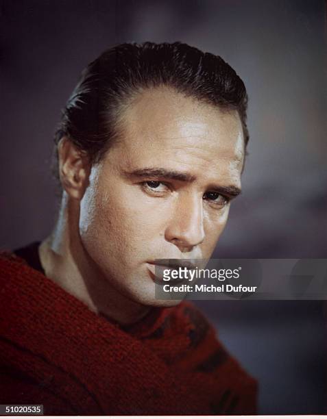 Actor Marlon Brando is seen in 1953. Brando's attorney announced July 2, 2004 that the 80 year-old actor died in a Los Angeles, California hospital.