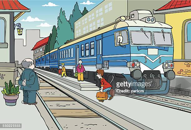 1,546 Railway Station High Res Illustrations - Getty Images