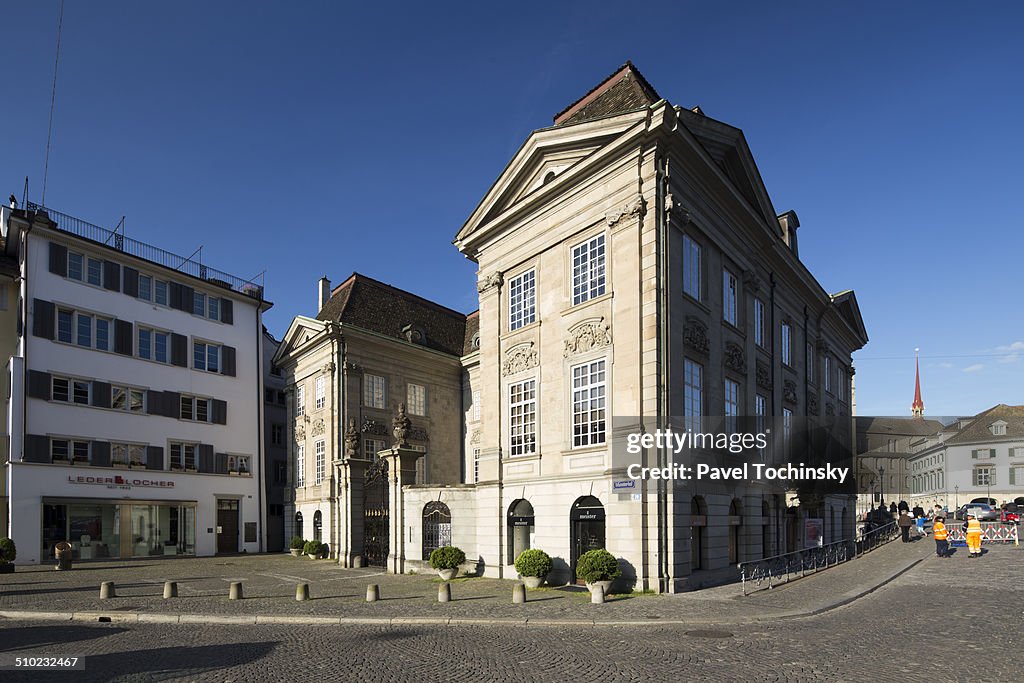 18th-century stately guild house in Zurich