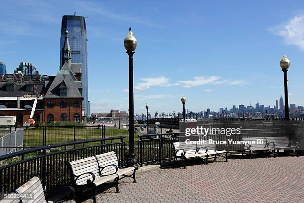 liberty state park - jersey city stock pictures, royalty-free photos & images
