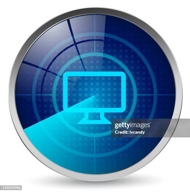 scanning computer - computer bug stock illustrations