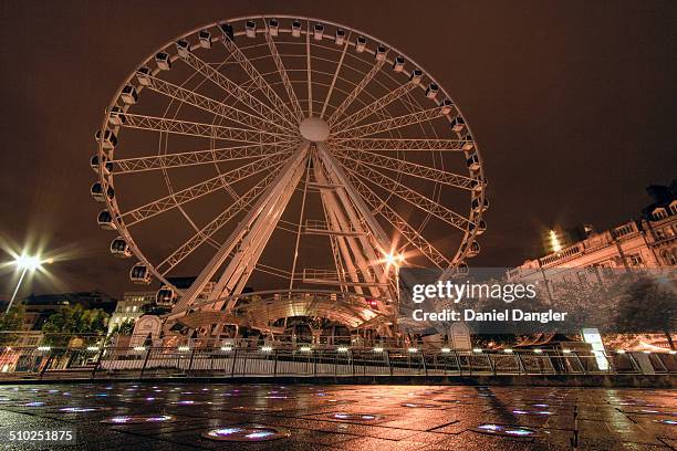 So, one of the things I was most excited to shoot in Manchester: The Wheel of Manchester. Of COURSE it was shut down during my visit! I guess the...