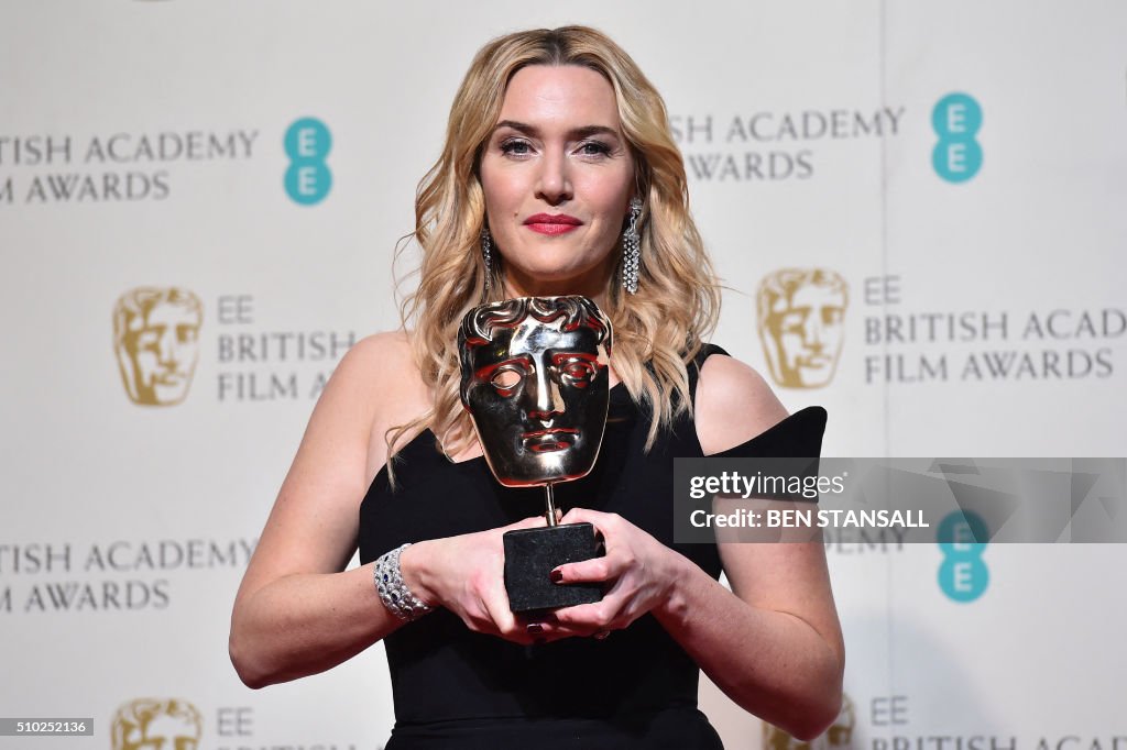 TOPSHOT-BRITAIN-ENTERTAINMENT-FILM-AWARDS-BAFTA