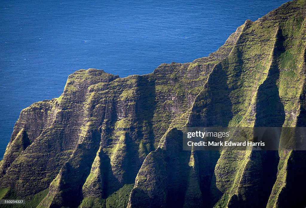 View from Kalalau Lookout of the Na Pali Coast