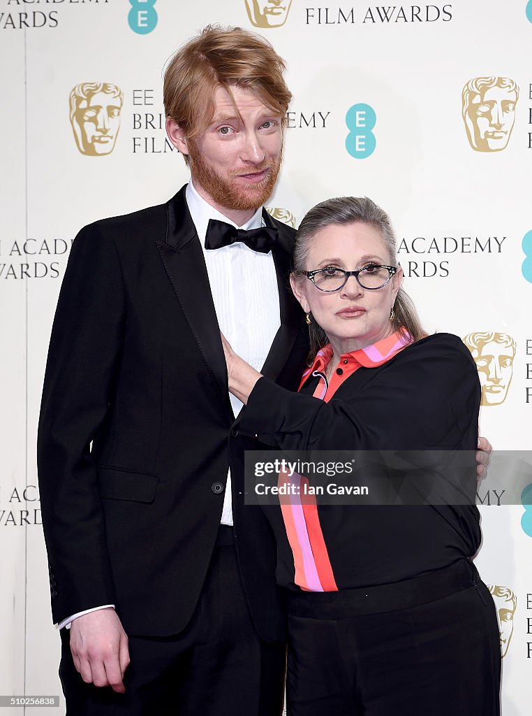 EE British Academy Film Awards - Winners Room