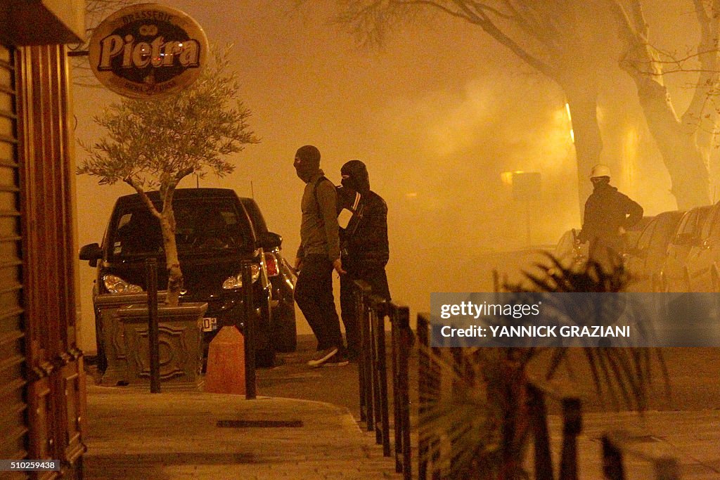 FRANCE-INVESTIGATION-POLICE-FBL-FRA-LIGUE1-BASTIA-DEMO