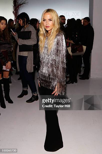 Rachel Zoe attends the Rachel Zoe Fall 2016 New York Fashion Week presentation at The Space, Skylight at Clarkson Sq on February 14, 2016 in New York...