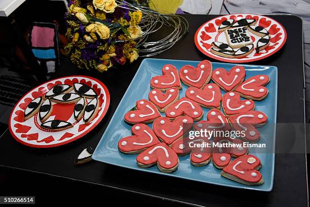 General view of atmosphere at The Deep End Club Collection launch hosted by Alexa Chung at The Deep End Club on February 14, 2016 in New York City.