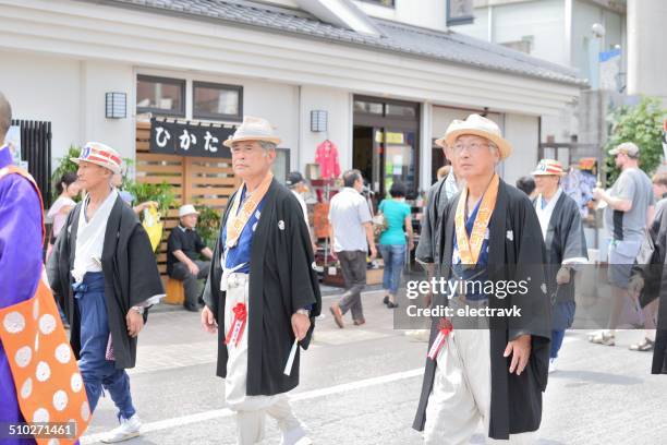 narita gion matsuri - chiba city foto e immagini stock