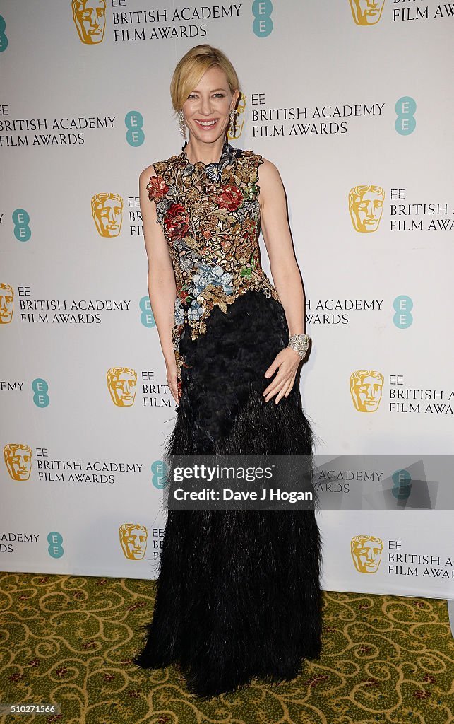 EE British Academy Film Awards After Party Dinner - VIP Red Carpet Arrivals