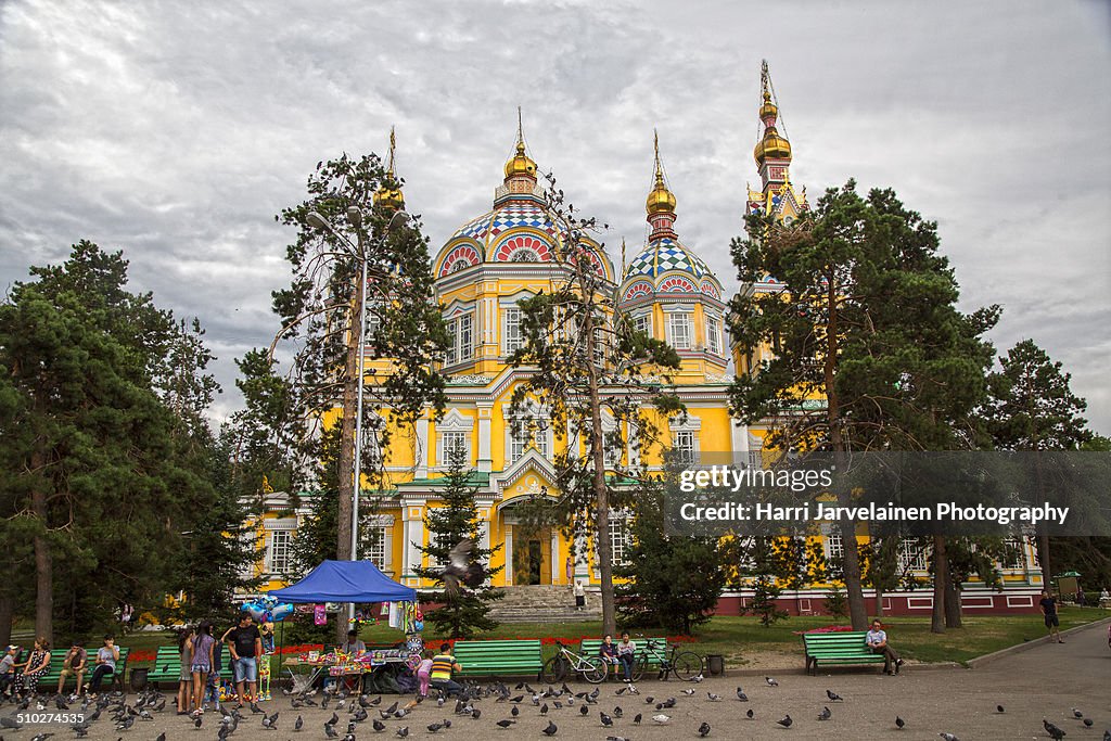 Ascension Cathedral, Almaty, Kazakhstan