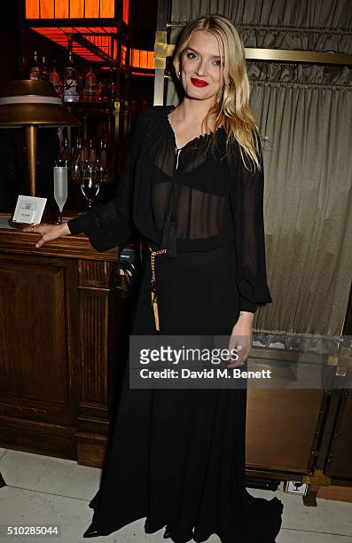 Lily Donaldson attends The Weinstein Company, Entertainment Film Distributors, Studiocanal 2016 BAFTA After Party in partnership with BVLGARI, GREY...