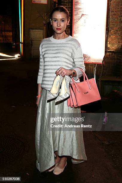 Peri Baumeister attends the Bavaria Film Party RE:BOOT on February 14, 2016 in Berlin, Germany.