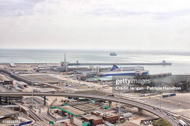 the port of dover, kent - kent   england bildbanksfoton och bilder