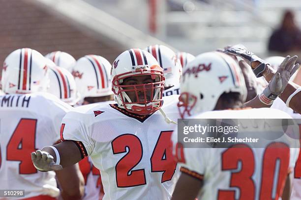 Leroy Ambush of Maryland during the game against Florida State at Doak Campbell Stadium in Tallahassee, Florida. Florida State won 52-31. DIGITAL...