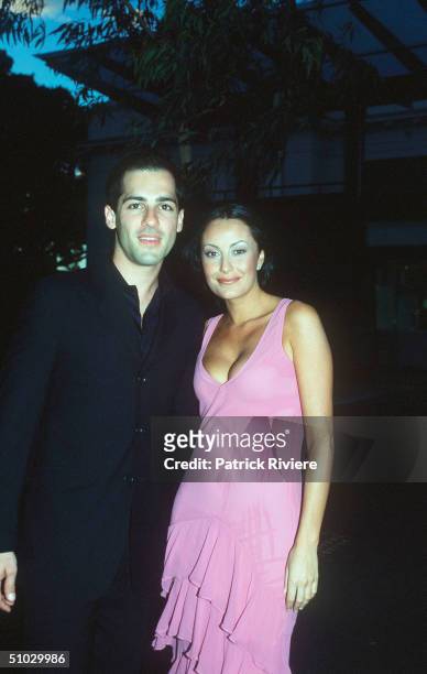 ALEX DIMITRIADES AND TERRY BEVIANO AT THE AFI FILM AWARDS 1999 IN SYDNEY. .