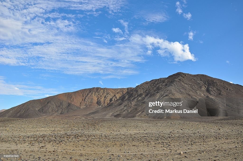 Andes Mountains near Chauchilla, Nazca, Peru