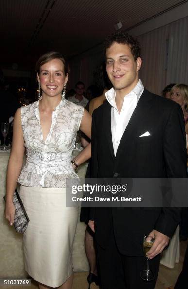 Lady Innes Lady Rosanagh Innes-Ker and Lord Frederick Windsor attend