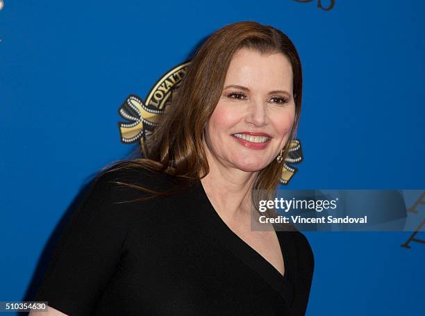 Actress Geena Davis attends the 30th Annual ASC Awards at the Hyatt Regency Century Plaza on February 14, 2016 in Los Angeles, California.