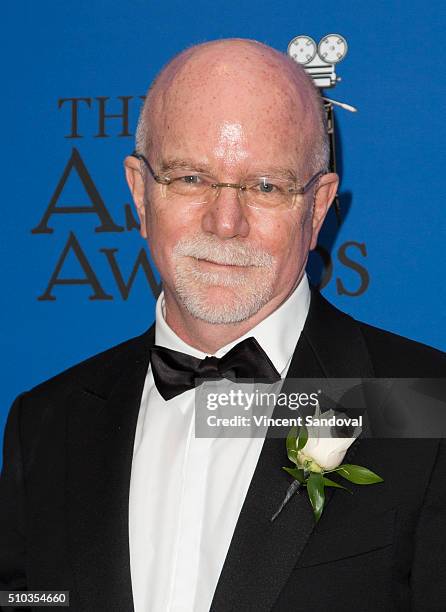 Cinematographer Lowell Peterson attends the 30th Annual ASC Awards at the Hyatt Regency Century Plaza on February 14, 2016 in Los Angeles, California.