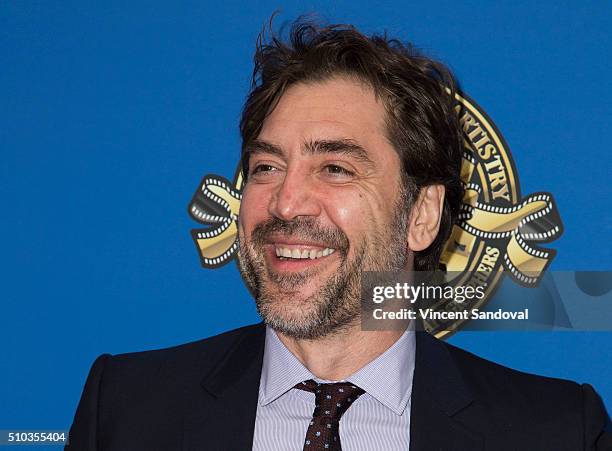 Actor Javier Bardem attends the 30th Annual ASC Awards at the Hyatt Regency Century Plaza on February 14, 2016 in Los Angeles, California.