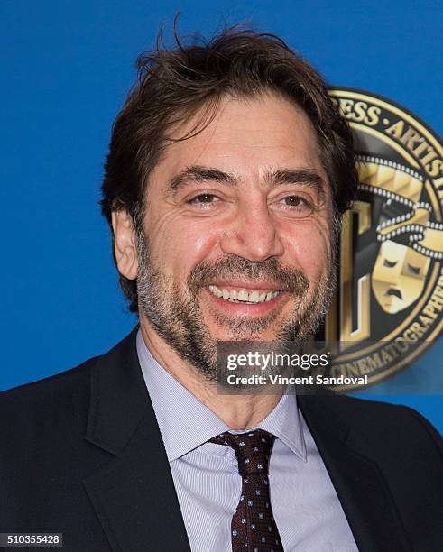 Actor Javier Bardem attends the 30th Annual ASC Awards at the Hyatt Regency Century Plaza on February 14, 2016 in Los Angeles, California.