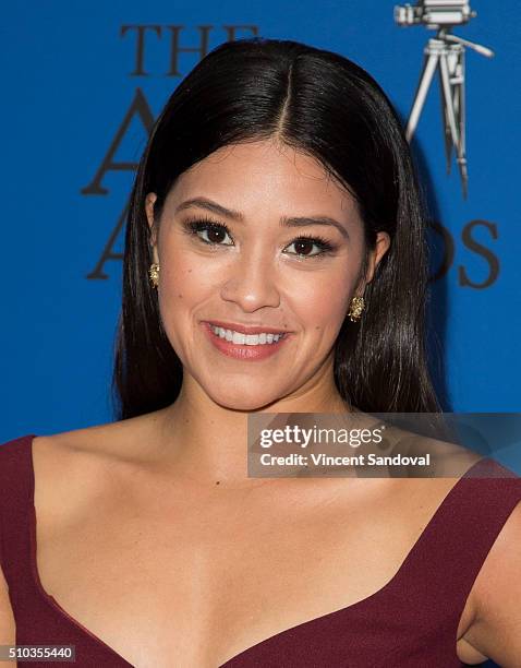 Actress Gina Rodriguez attends the 30th Annual ASC Awards at the Hyatt Regency Century Plaza on February 14, 2016 in Los Angeles, California.