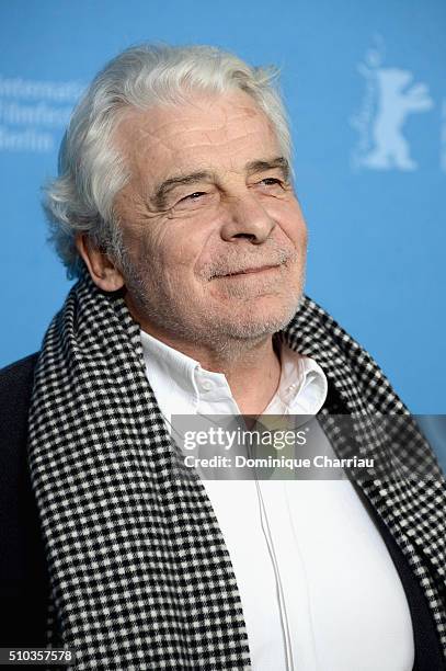 Actor Jacques Weber attends the 'Death in Sarajevo' photo call during the 66th Berlinale International Film Festival Berlin at Grand Hyatt Hotel on...