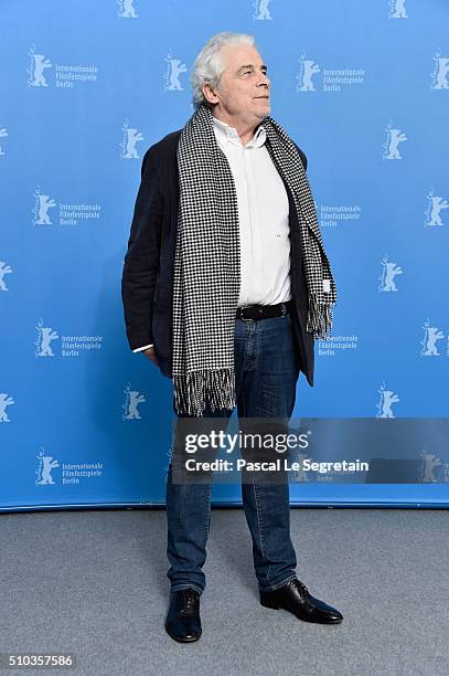 Actor Jacques Weber attends the 'Death in Sarajevo' photo call during the 66th Berlinale International Film Festival Berlin at Grand Hyatt Hotel on...