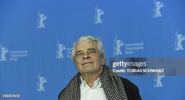 French actor Jacques Weber poses during a photo call for the film " Smrt u Sarajevu " by Danis Tanovic screened in competition of the 66th Berlinale...