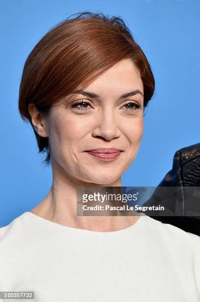 Actress Snezana Vidovic attends the 'Death in Sarajevo' photo call during the 66th Berlinale International Film Festival Berlin at Grand Hyatt Hotel...