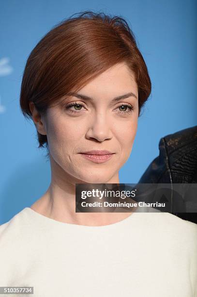 Actress Snezana Vidovic attends the 'Death in Sarajevo' photo call during the 66th Berlinale International Film Festival Berlin at Grand Hyatt Hotel...