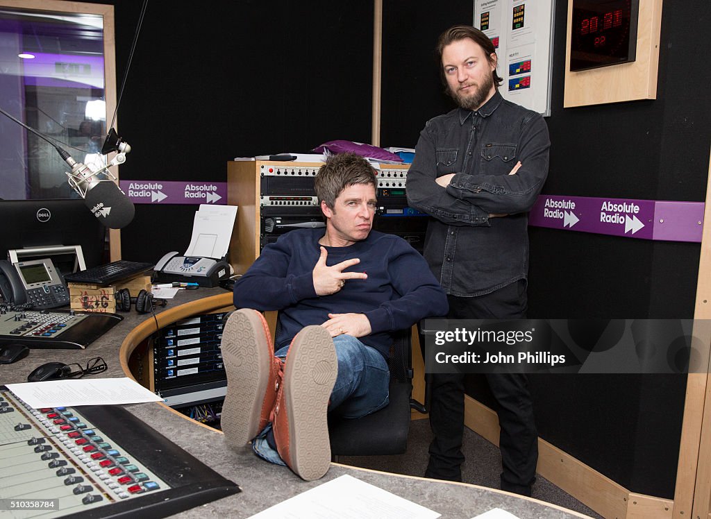 Noel Gallagher Visits Absolute Radio