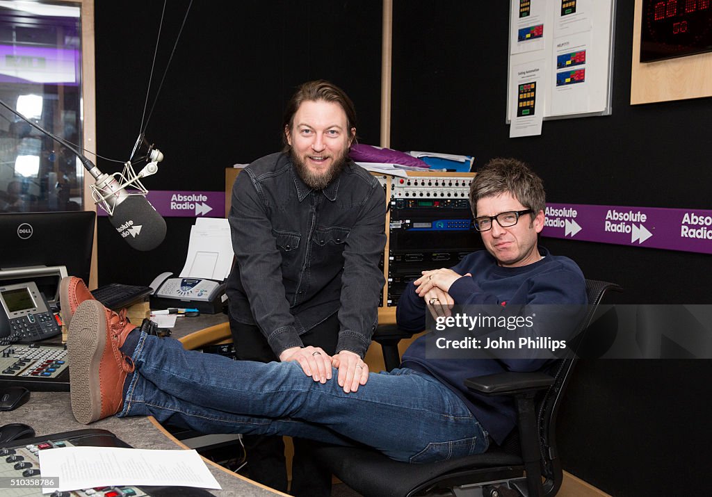 Noel Gallagher Visits Absolute Radio