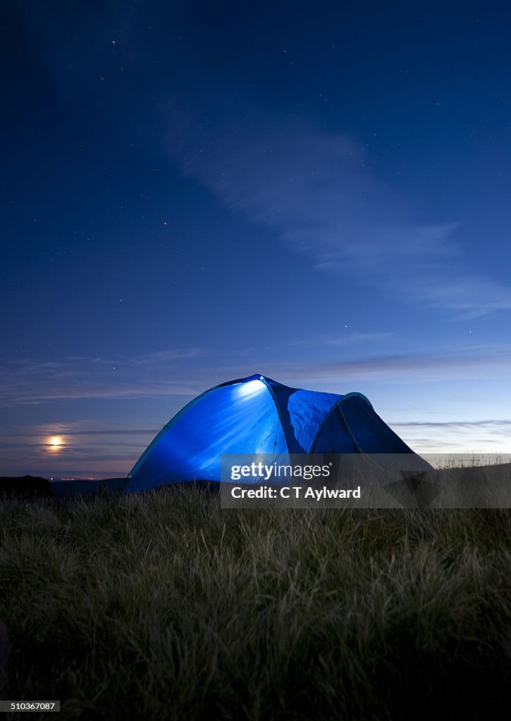 Wild camping