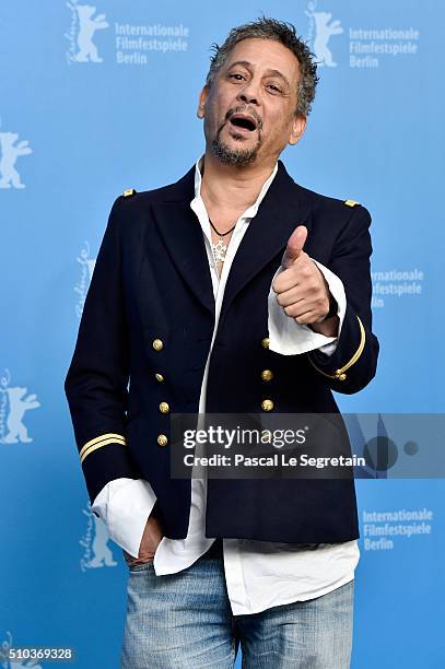 Actor Abel Jafri attends the 'Road to Istanbul' photo call during the 66th Berlinale International Film Festival Berlin at Grand Hyatt Hotel on...