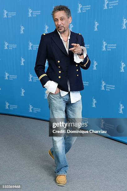 Actor Abel Jafri attends the 'Road to Istanbul' photo call during the 66th Berlinale International Film Festival Berlin at Grand Hyatt Hotel on...