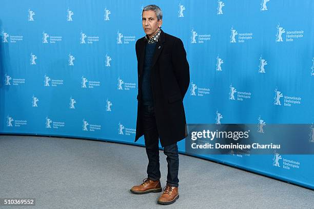 Director Rachid Bouchareb attends the 'Road to Istanbul' photo call during the 66th Berlinale International Film Festival Berlin at Grand Hyatt Hotel...