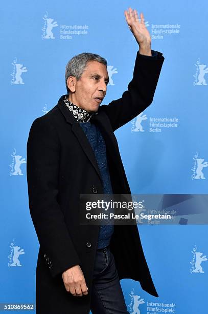 Director Rachid Bouchareb attends the 'Road to Istanbul' photo call during the 66th Berlinale International Film Festival Berlin at Grand Hyatt Hotel...