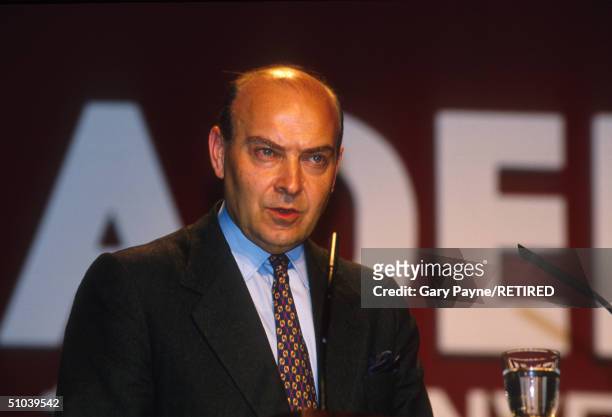 Argentinian Finance Minister Domingo Cavallo Speaks At A Press Conference In Buenos Aires, Argentina, August 1, 1994.