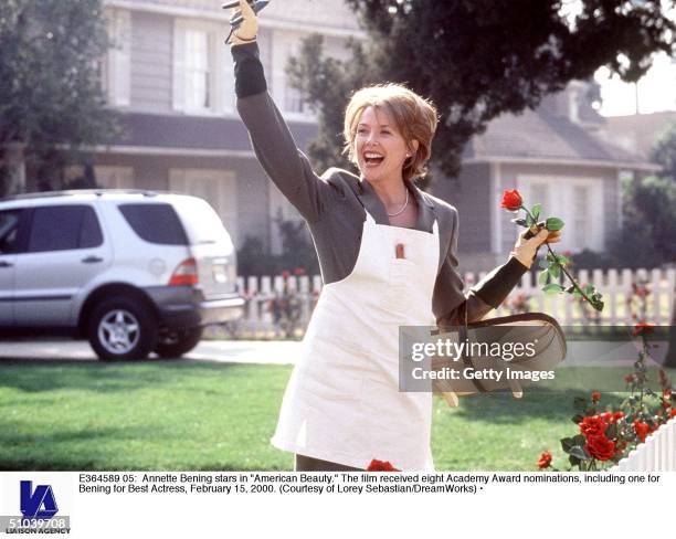 Annette Bening Stars In "American Beauty." The Film Received Eight Academy Award Nominations, Including One For Bening For Best Actress, February 15,...